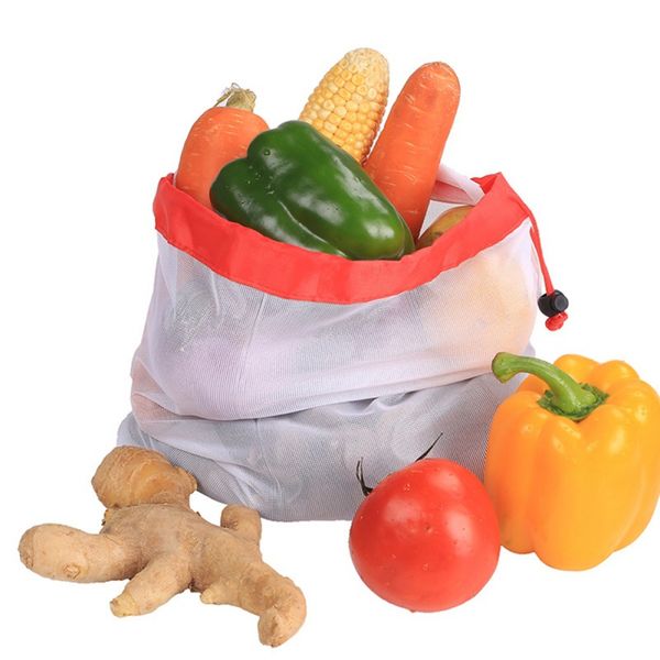 6pcs reusable storage bag mesh polyester vegetable fruit bags storage pouch pocket grocery organizer bag handbag with drawstring
6pcs reusable storage bag mesh polyester vegetable fruit bags storage pouch pocket grocery organizer bag handbag with drawstring