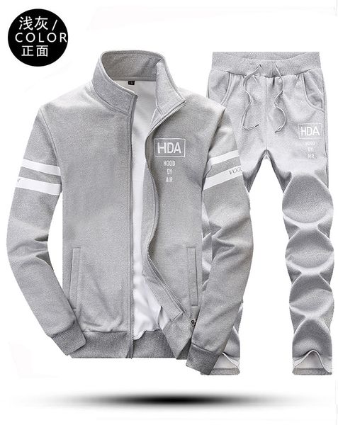 2016 new men's sportswear hoodies set striped zipper men active tracksuits stand collar sweatshirts & coats for men 4xl, Black
2016 new men's sportswear hoodies set striped zipper men active tracksuits stand collar sweatshirts & coats for men 4xl, Black