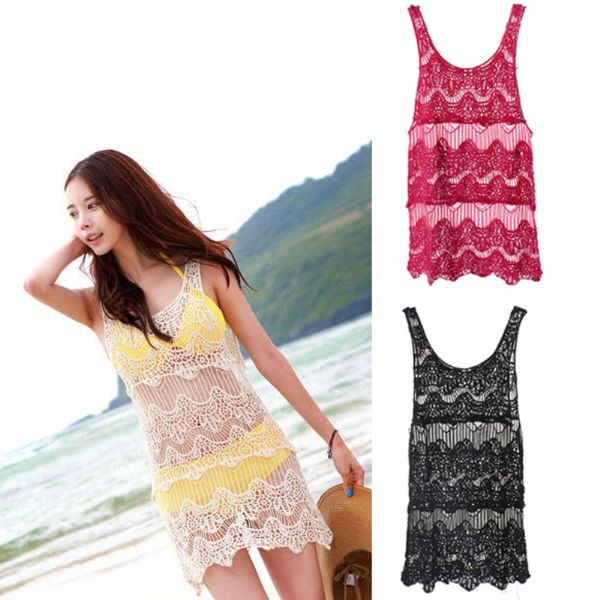 2020 new women beach dresses women lace crochet cover up swimwear bikini sleeveless beach dress, Blue;gray
2020 new women beach dresses women lace crochet cover up swimwear bikini sleeveless beach dress, Blue;gray