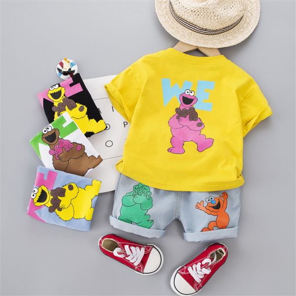 toddler boys clothes set casual infant suit cartoon print t-shirt shorts sets baby short sleeve clothing children sport outfits, White
toddler boys clothes set casual infant suit cartoon print t-shirt shorts sets baby short sleeve clothing children sport outfits, White