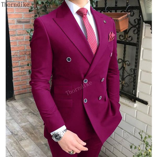 thorndike new arrive fuchsia ( jackets + pants ) double breasted suit groom wedding suits men dress suit dinner party prom, White;black
thorndike new arrive fuchsia ( jackets + pants ) double breasted suit groom wedding suits men dress suit dinner party prom, White;black