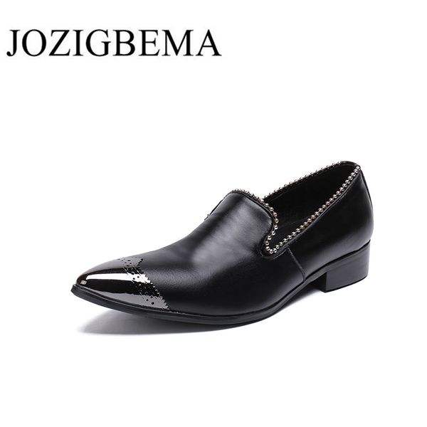 fashion spring british men genuine leather oxfords shoes leather shoes retro pointed toe business dress, Black
fashion spring british men genuine leather oxfords shoes leather shoes retro pointed toe business dress, Black