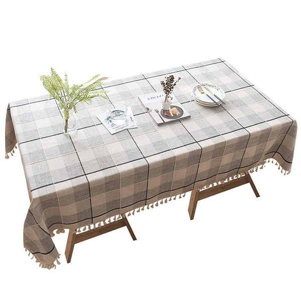 rustic checkered table cloth (55 inch x70 inch) - cotton linen tablecloth for kitchen - grey fabric table cover - modern decorat
rustic checkered table cloth (55 inch x70 inch) - cotton linen tablecloth for kitchen - grey fabric table cover - modern decorat