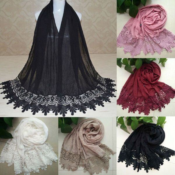 2019 brand new style stylish women lace flower muslim hijab shawl long scarf scarves stole wrap, Blue;gray
2019 brand new style stylish women lace flower muslim hijab shawl long scarf scarves stole wrap, Blue;gray