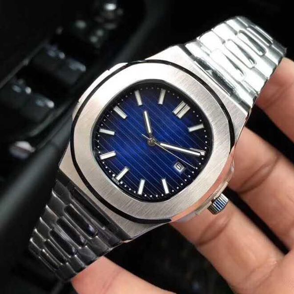 nautilus male leisure watch 5711 sports series silver stainless steel band automatic mechanical watch fashion waterproof watch, Slivery;brown
nautilus male leisure watch 5711 sports series silver stainless steel band automatic mechanical watch fashion waterproof watch, Slivery;brown