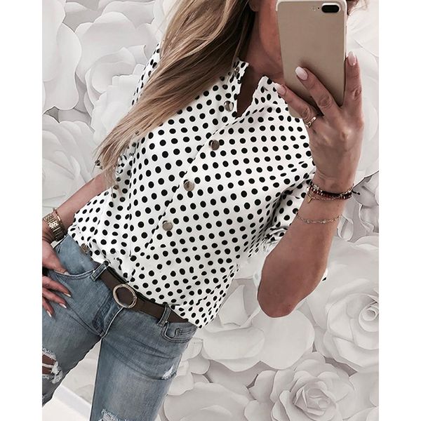 women long sleeve blouse harajuku black dotted blouse ladies female spring fall shirt fashion tee shirt blusa new sj5207v, White
women long sleeve blouse harajuku black dotted blouse ladies female spring fall shirt fashion tee shirt blusa new sj5207v, White