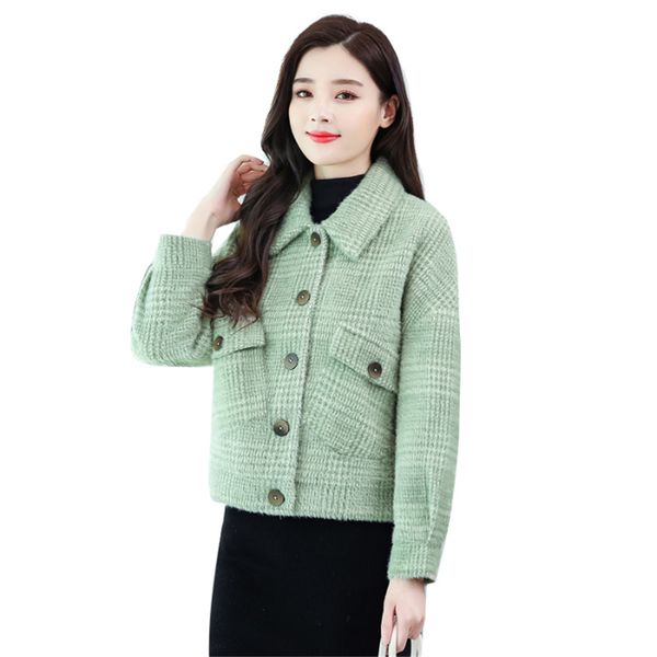 woman short woolen solid coat fashion autumn jacket winter new female turn-down collar outerwear, Black
woman short woolen solid coat fashion autumn jacket winter new female turn-down collar outerwear, Black