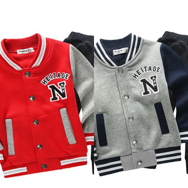 tao sheng season children's baseball shirt suit baseball sweater two-piece sweater boy's casual suit
tao sheng season children's baseball shirt suit baseball sweater two-piece sweater boy's casual suit