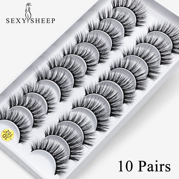 sexysheep 10pairs3d thick false eyelashes cross lashes curling messy soft makeup tools natural long eyelash extension
sexysheep 10pairs3d thick false eyelashes cross lashes curling messy soft makeup tools natural long eyelash extension