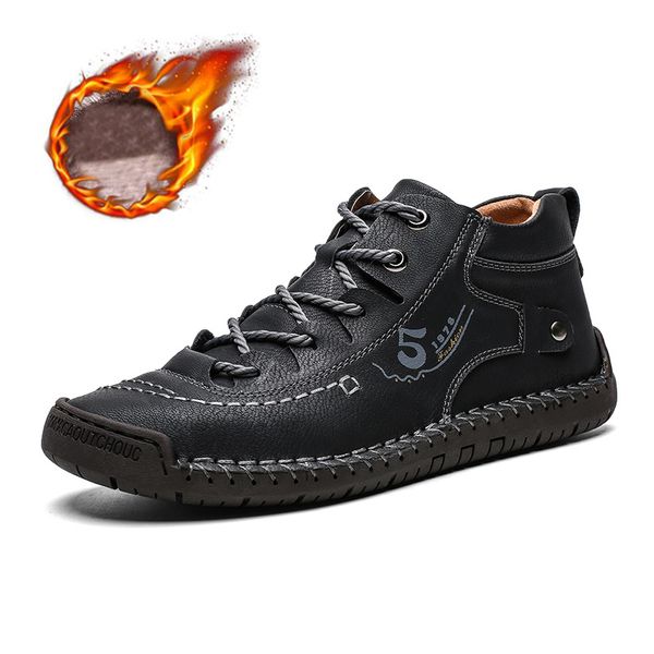 winter warm men snow boots cow suede man ankle boots fur men shoes plush autumn basic drive big size 48, Black
winter warm men snow boots cow suede man ankle boots fur men shoes plush autumn basic drive big size 48, Black