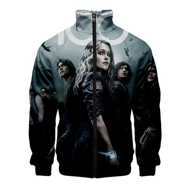 the shirt carry 2019 100 earth hundred son 3d stand collar zipper jacket sweater t shirts, Black
the shirt carry 2019 100 earth hundred son 3d stand collar zipper jacket sweater t shirts, Black