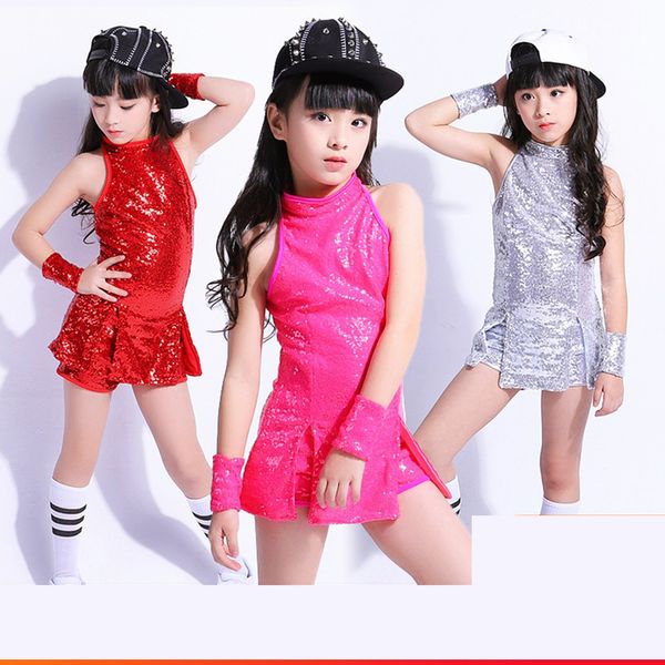 girls latin dance jazz dance costumes street set sequins modern costume girls cheerleading performance clothing, Black;red
girls latin dance jazz dance costumes street set sequins modern costume girls cheerleading performance clothing, Black;red