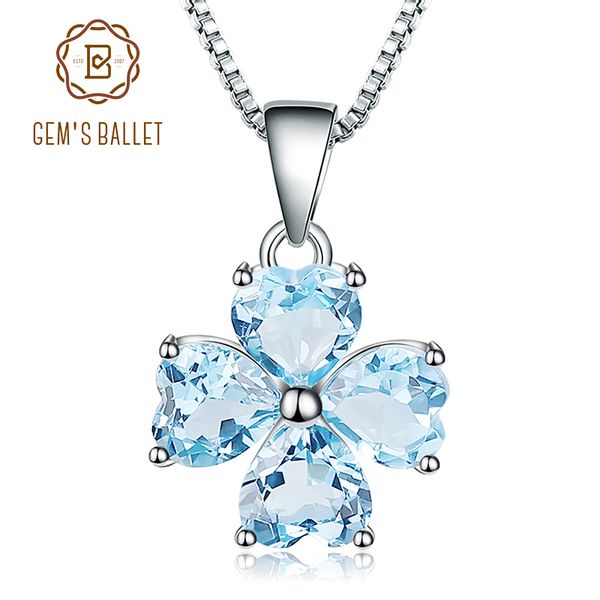 gem's ballet 3.83ct natural sky blue z gemstone pendant 925 sterling silver clover pendant necklace for women fine jewelry
gem's ballet 3.83ct natural sky blue z gemstone pendant 925 sterling silver clover pendant necklace for women fine jewelry