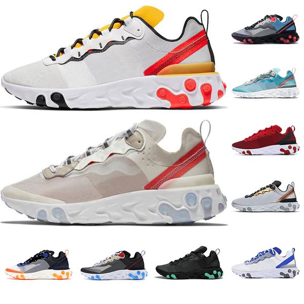 2020 react element 87 55 undercover x mens running shoes designer tour yellow sail light bone royal tint women sneakers sport trainers 36-45, White;red
2020 react element 87 55 undercover x mens running shoes designer tour yellow sail light bone royal tint women sneakers sport trainers 36-45, White;red