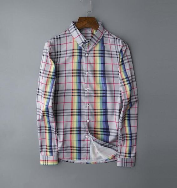 2020 brand men's business casual shirt men long sleeve striped slim fit masculina social male t-shirts new fashion man checked shirt #5, White;black
2020 brand men's business casual shirt men long sleeve striped slim fit masculina social male t-shirts new fashion man checked shirt #5, White;black