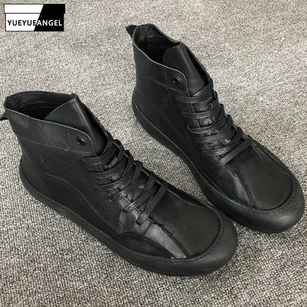 winter mens high casual genuine leather ankle boots lace up flats sneakers shoes 2019 new joggers biker safety boots black
winter mens high casual genuine leather ankle boots lace up flats sneakers shoes 2019 new joggers biker safety boots black