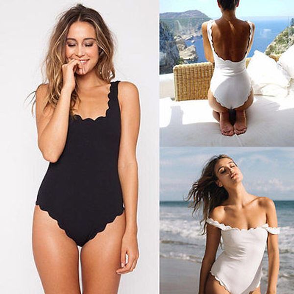 bikini 2020 swimwear women monokini swimsuit fused solid one piece beach bikini swimsuit summer bathing suit wine white, White;black
bikini 2020 swimwear women monokini swimsuit fused solid one piece beach bikini swimsuit summer bathing suit wine white, White;black