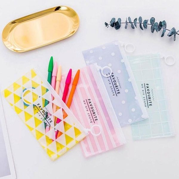 1pc large-capacity zipper pencil bag korea simple pull pencil bag female creative cute junior high school student stationary
1pc large-capacity zipper pencil bag korea simple pull pencil bag female creative cute junior high school student stationary