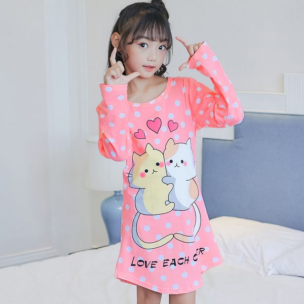 retail robe&nightgowns dress girls long sleeved springautumn nightdress children's clothing big girl home sleepwear kids hx1188, Blue;red
retail robe&nightgowns dress girls long sleeved springautumn nightdress children's clothing big girl home sleepwear kids hx1188, Blue;red