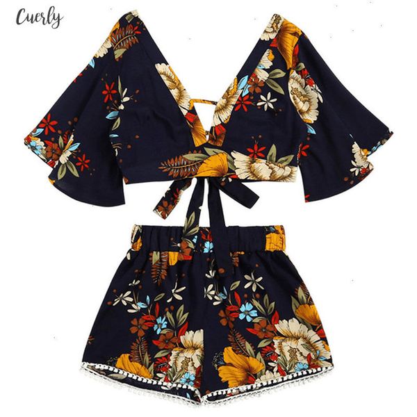 new 2020 casual two piece set women botanical print summer v collar shorts beachwear drop shipping, White
new 2020 casual two piece set women botanical print summer v collar shorts beachwear drop shipping, White