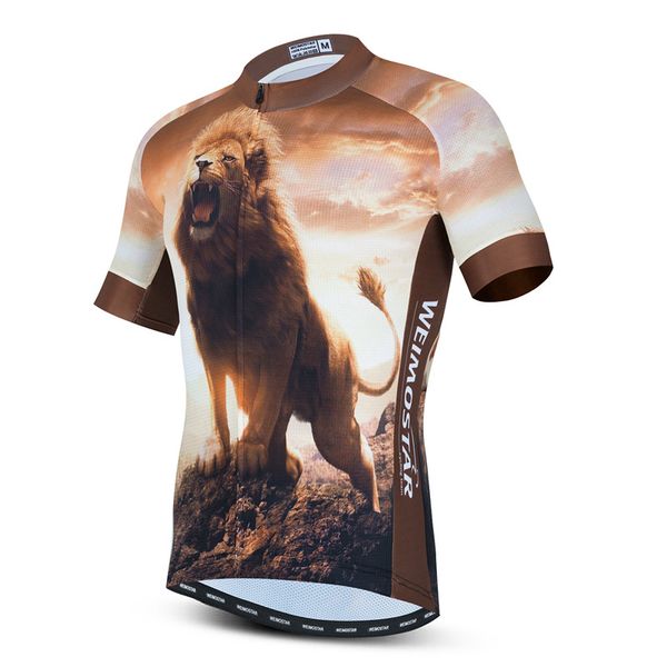 weimostar printing lion cycling jersey men summer mtb bike jersey breathable mountain bicycle shirt road cycling for man, Black;red
weimostar printing lion cycling jersey men summer mtb bike jersey breathable mountain bicycle shirt road cycling for man, Black;red
