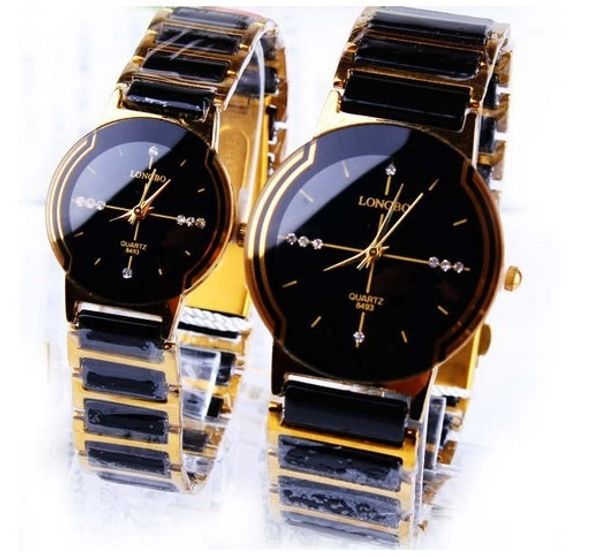 fashion longbo brand rhinestone exquisite gift quality gold ceramic woman men lovers' dress watch commercial quartz clock, Slivery;brown
fashion longbo brand rhinestone exquisite gift quality gold ceramic woman men lovers' dress watch commercial quartz clock, Slivery;brown