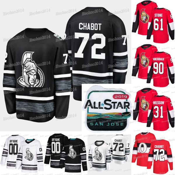 2019 All Star Ottawa Senators Thomas Chabot Matt Duchene Ryan Dzingel Mark Stone Mark Borowiecki Anders Nilsson Darren Archibald Jersey
2019 All Star Ottawa Senators Thomas Chabot Matt Duchene Ryan Dzingel Mark Stone Mark Borowiecki Anders Nilsson Darren Archibald Jersey