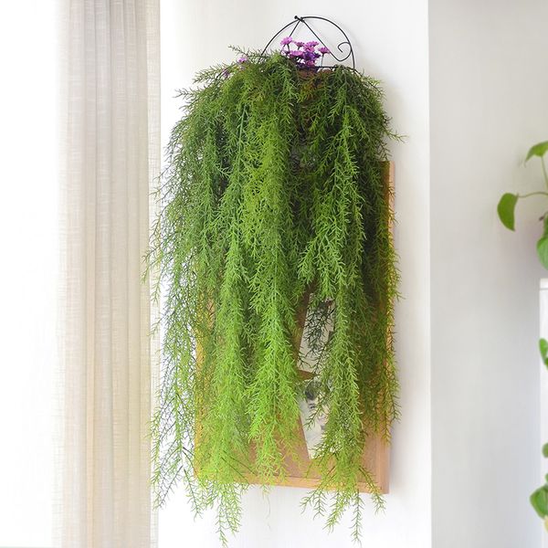 abui-105cm artificial plant real press pine needle fake plant for home garden wall decoration hanging artificial vine
abui-105cm artificial plant real press pine needle fake plant for home garden wall decoration hanging artificial vine