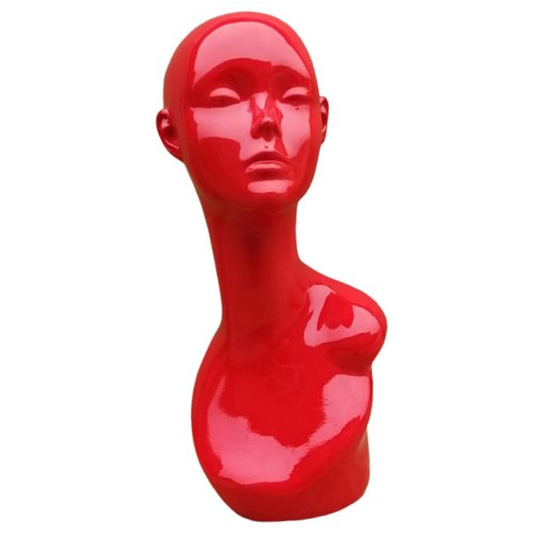 18.1" tall female life size wig head mannequin stand for hats, sunglasses jewelry displaying, for salon display or home decoration, White
18.1" tall female life size wig head mannequin stand for hats, sunglasses jewelry displaying, for salon display or home decoration, White