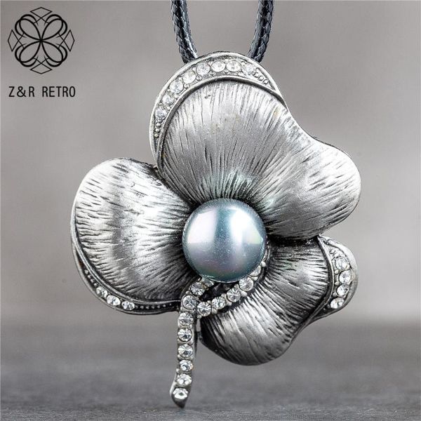 flower long necklace for women vintage jewelry pendant grey beads 2020 suspension rope chains choker wholesale jewellery ale, Silver
flower long necklace for women vintage jewelry pendant grey beads 2020 suspension rope chains choker wholesale jewellery ale, Silver