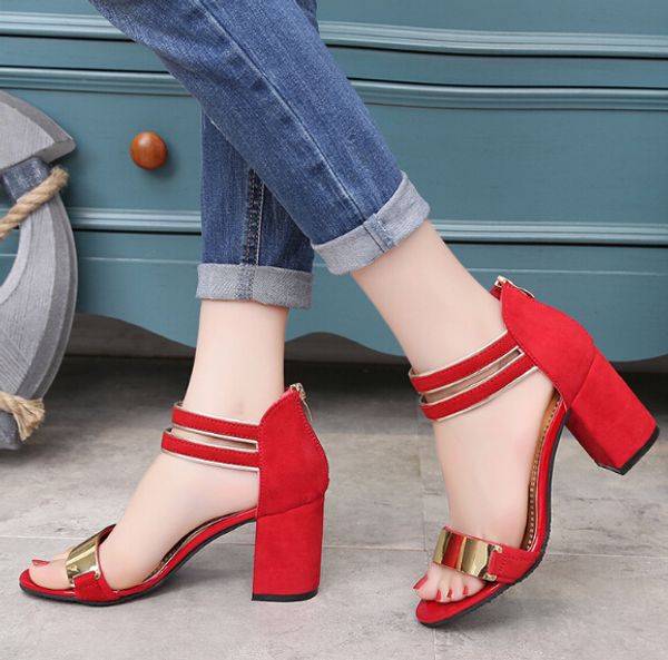 summer word buckle korean fashion new fish mouth with thick with sandals women's shoes with women's shoes, Black
summer word buckle korean fashion new fish mouth with thick with sandals women's shoes with women's shoes, Black