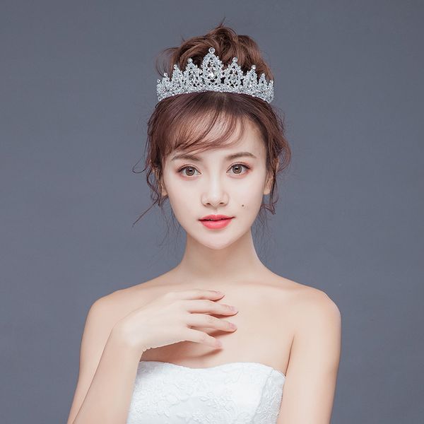 baroque trendy silver black handmade rhinestone bridal tiaras crown crystal diadem for bride headbands wedding hair accessories, Golden;white
baroque trendy silver black handmade rhinestone bridal tiaras crown crystal diadem for bride headbands wedding hair accessories, Golden;white