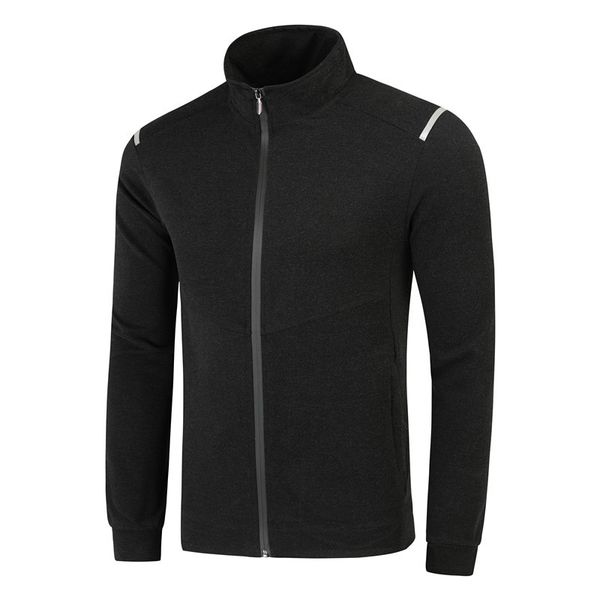 mens running jackets fitness sports stand collar coat tight gym soccer training run jogging jackets reflective stripe, Black
mens running jackets fitness sports stand collar coat tight gym soccer training run jogging jackets reflective stripe, Black