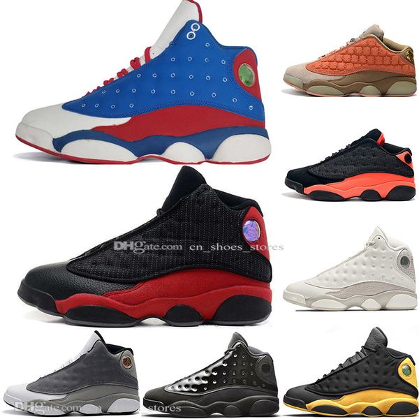 Sale 13 13s Cap And Gown Terracotta Blush Mens Basketball Shoes Chicago Cat Black Infrared Flints Bred Men Sports Sneakers Designer EUR36-47
Sale 13 13s Cap And Gown Terracotta Blush Mens Basketball Shoes Chicago Cat Black Infrared Flints Bred Men Sports Sneakers Designer EUR36-47