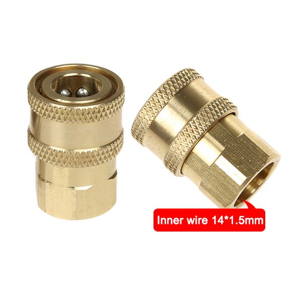 1/4 quick 1pc/set brass connector joint high-pressure washing machine accessories dc156
1/4 quick 1pc/set brass connector joint high-pressure washing machine accessories dc156