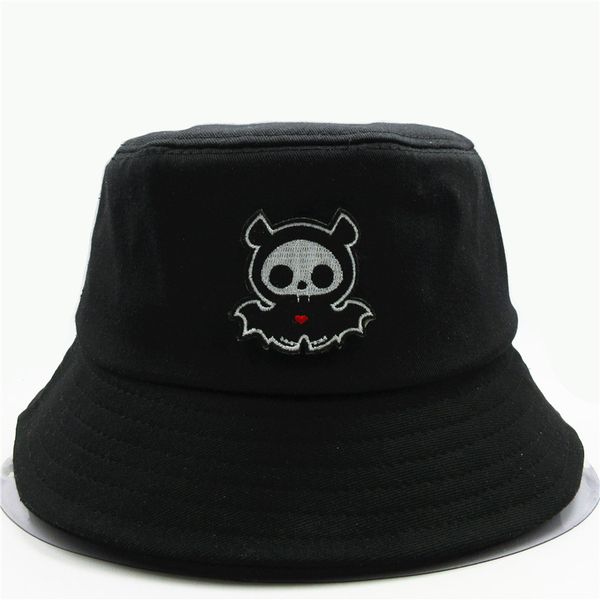 the new style cartoon ghost embroidery bucket hat fisherman hat outdoor travel sun cap hats for child men and women 53
the new style cartoon ghost embroidery bucket hat fisherman hat outdoor travel sun cap hats for child men and women 53