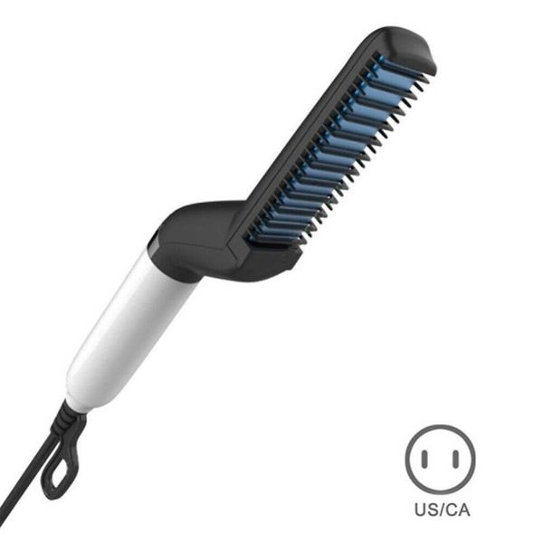 multifunctional hair brush quick beard straightener curling curler hair comb show beauty styling tool hairbrush, Silver
multifunctional hair brush quick beard straightener curling curler hair comb show beauty styling tool hairbrush, Silver