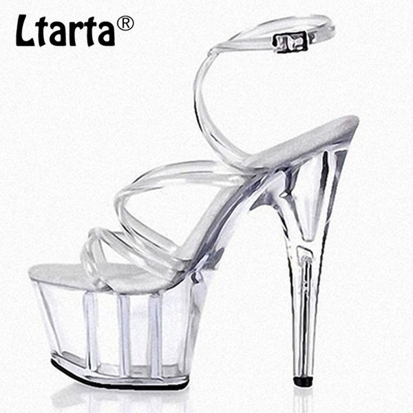 ltarta 15cm heels super high heels black stiletto crystal sandals women's transparent ankle strap nightclub shoes lyp
ltarta 15cm heels super high heels black stiletto crystal sandals women's transparent ankle strap nightclub shoes lyp