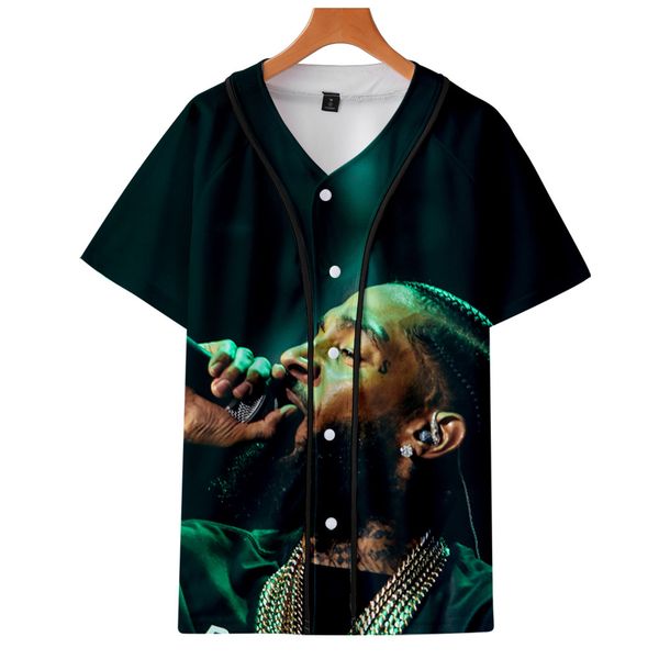 hip hop baseball mens t shirts nipsey hussle harajuku rapper streetwear summer clothes short sleeve popular t shirts, White;black
hip hop baseball mens t shirts nipsey hussle harajuku rapper streetwear summer clothes short sleeve popular t shirts, White;black