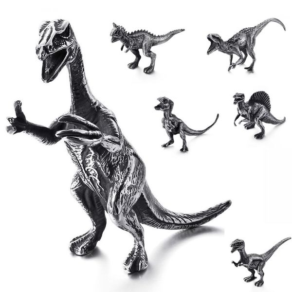 hip hop punk style the dinosaur model design 316l stainless steel deskdecoration jewelry, Silver
hip hop punk style the dinosaur model design 316l stainless steel deskdecoration jewelry, Silver