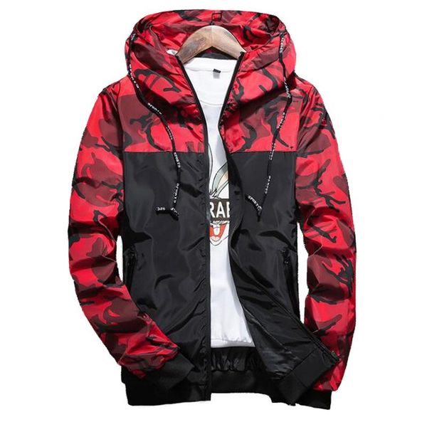 spring autumn zipper men 's camouflage coat mens hoodies casual jacket brand clothing mens windbreaker coats male outwear autumn, Black;brown
spring autumn zipper men 's camouflage coat mens hoodies casual jacket brand clothing mens windbreaker coats male outwear autumn, Black;brown