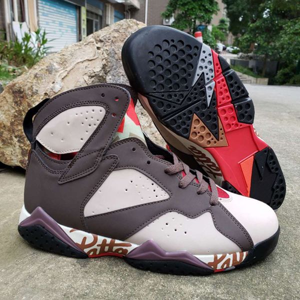2020 patta x 7 ray allen olympic 7s men retro basketball shoes history of flight hare mens raptor sports sneakers, Black
2020 patta x 7 ray allen olympic 7s men retro basketball shoes history of flight hare mens raptor sports sneakers, Black
