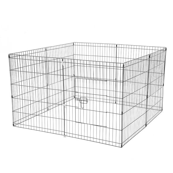 in stock us shipping pet pen folding wire fence with black tape opening 36inch
in stock us shipping pet pen folding wire fence with black tape opening 36inch