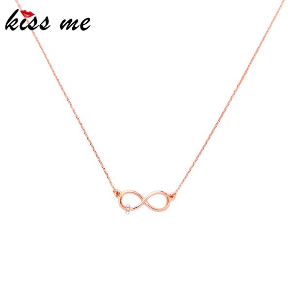 kissme romantic forever love infinity symbol pendant necklace for women delicate crystal rose gold color chain fashion jewelry, Silver
kissme romantic forever love infinity symbol pendant necklace for women delicate crystal rose gold color chain fashion jewelry, Silver