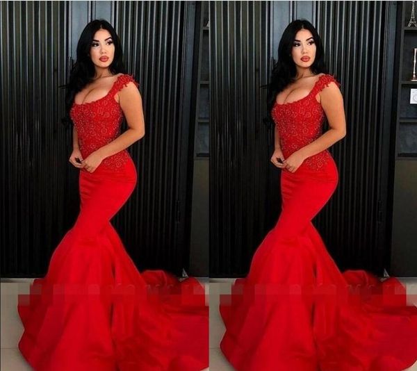 2019 red spaghetti straples evening dresses lace appliques mermaid dubai arabic style formal occasion prom party dresses custom made, Black;red
2019 red spaghetti straples evening dresses lace appliques mermaid dubai arabic style formal occasion prom party dresses custom made, Black;red