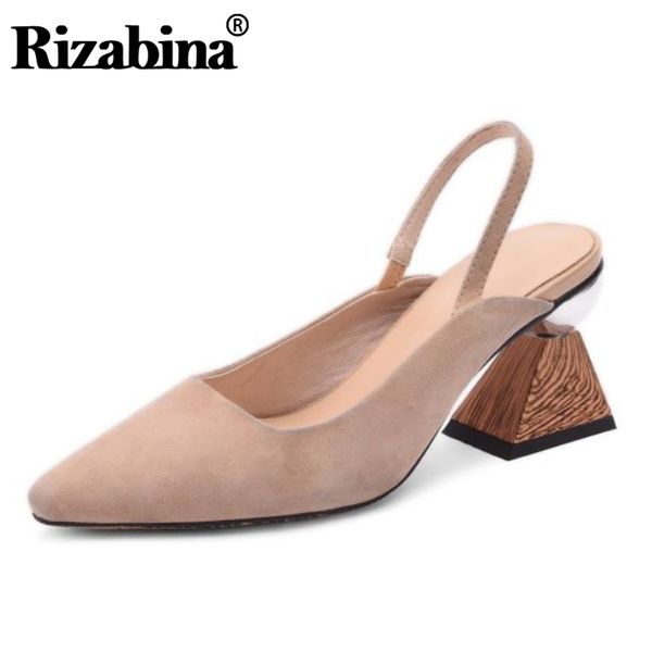 rizabina women high heels shoes real leather shoes women pumps new design heels small square toe fashion footwear size 33-40, Black
rizabina women high heels shoes real leather shoes women pumps new design heels small square toe fashion footwear size 33-40, Black