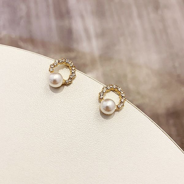2020 women's earrings circle zircon pearl stud eardrop earring for women jewelry fashion female jewelry korean cherry earings, Golden;silver
2020 women's earrings circle zircon pearl stud eardrop earring for women jewelry fashion female jewelry korean cherry earings, Golden;silver