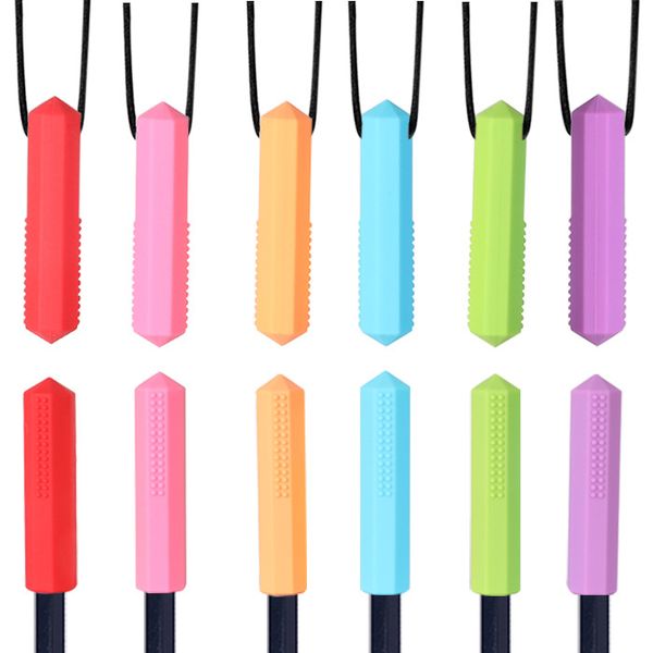 chewelry sensory chew necklace for boys girls with autism adhd silicone crystal pendant teether oral chewing toys teething jewelry
chewelry sensory chew necklace for boys girls with autism adhd silicone crystal pendant teether oral chewing toys teething jewelry