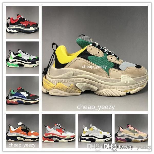 2019 fashion paris 17fw triple s 2.0 designer luxury low old dad sneaker mens womens desert white green running shoes
2019 fashion paris 17fw triple s 2.0 designer luxury low old dad sneaker mens womens desert white green running shoes