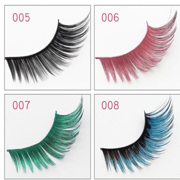 1pair colorful false eyelashes fake lashes long makeup 3d lashes extension eyelash eyelashes for stage
1pair colorful false eyelashes fake lashes long makeup 3d lashes extension eyelash eyelashes for stage